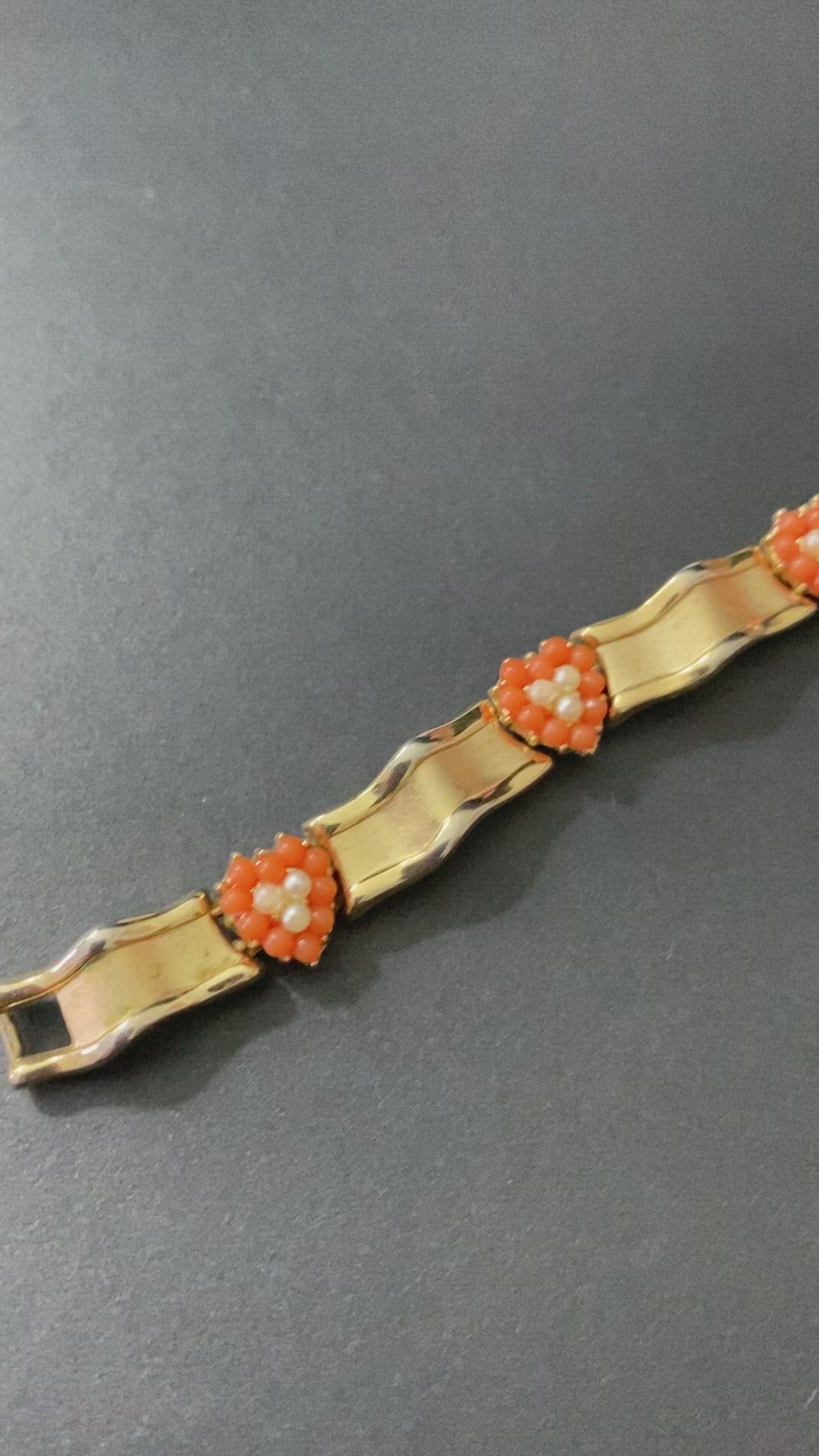 Sweetheart Signed Trifari Bracelet