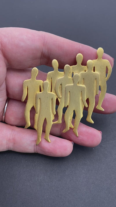 1980s Signed JJ Jonette Collectible Brooch