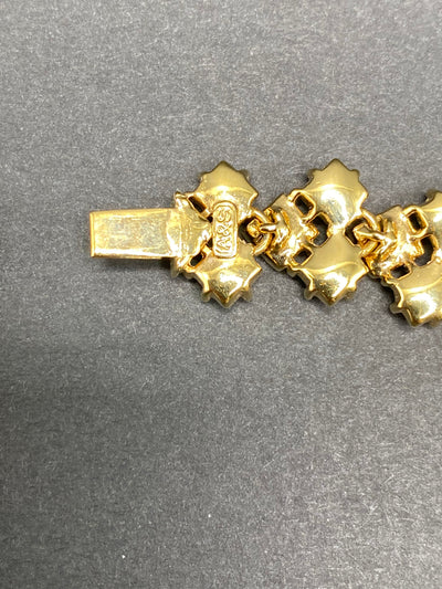 SOLD - Classic 1980s Attwood and Sawyer Diamanté Collar Necklace