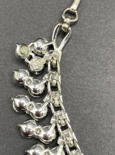 SOLD - Aurora Borealis Crystal Rhinestone Collar Necklace by Coro