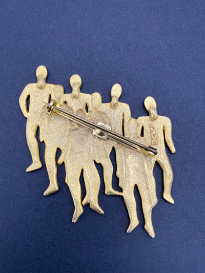 1980s Signed JJ Jonette Collectible Brooch