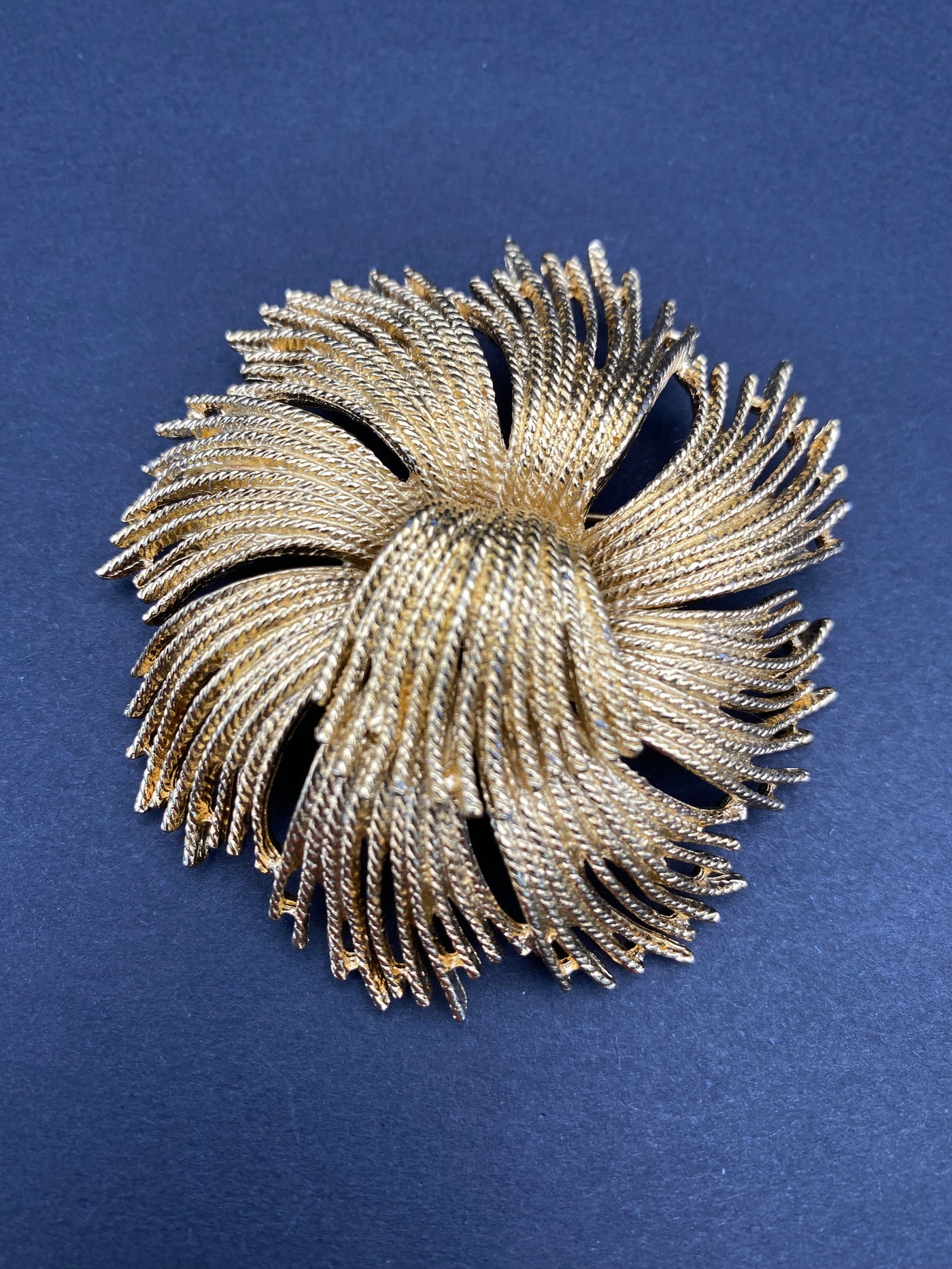 Large Impressive Signed Monet Brooch