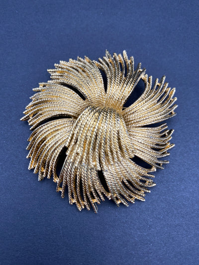 Large Impressive Signed Monet Brooch