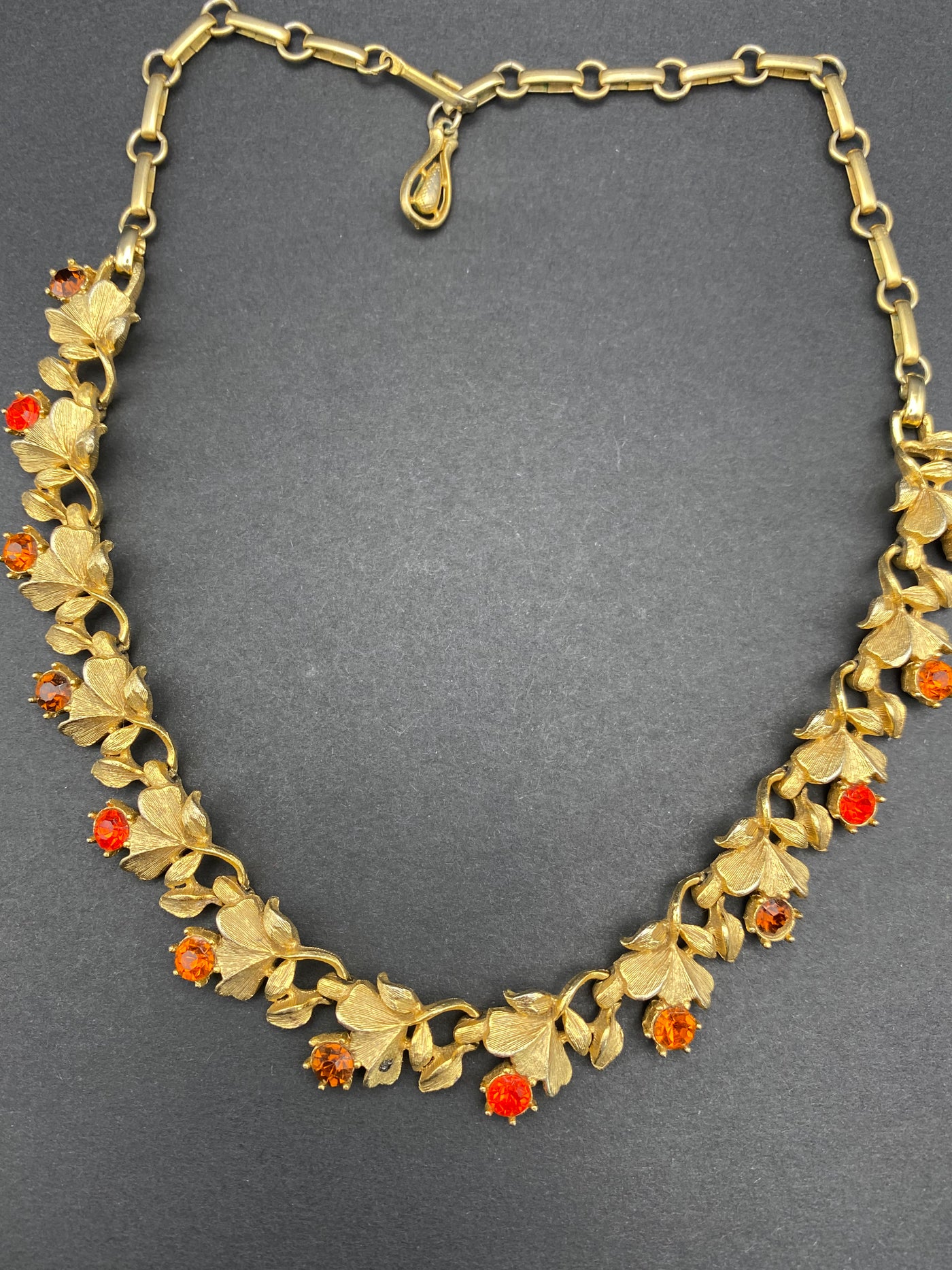 1950s Unsigned Diamanté Necklace (looks like Coro or Jewelcraft)