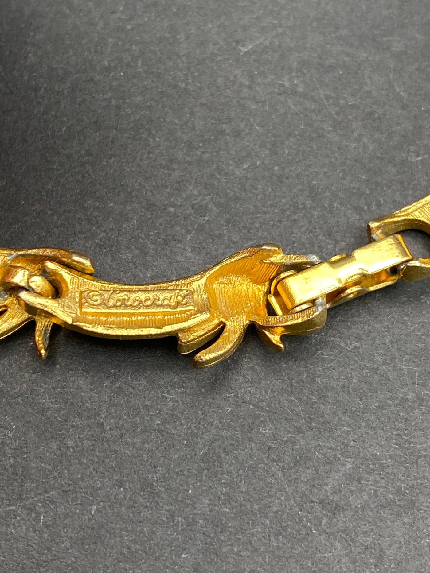 Lovely Signed Corocraft Collar Necklace