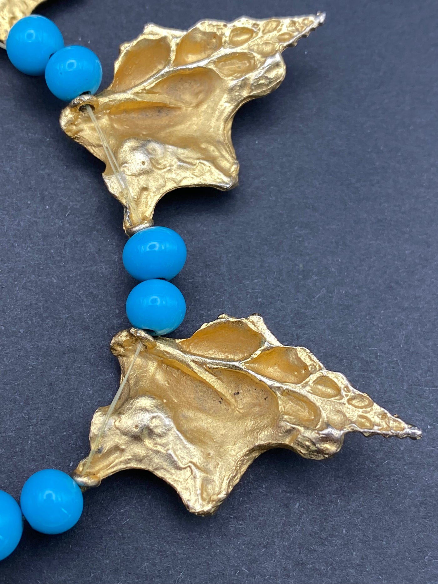 Quality Gold Metal Shell Necklace