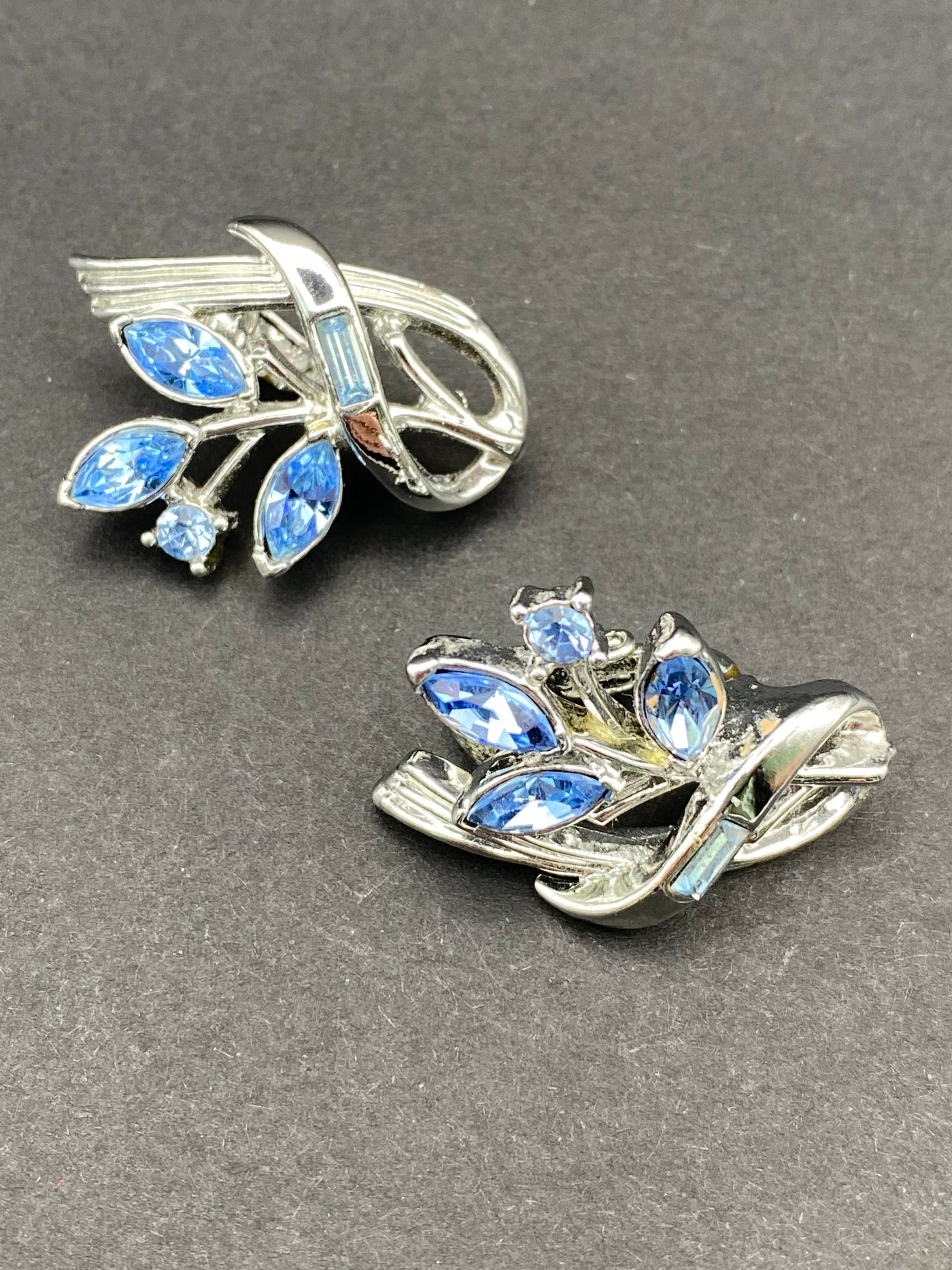 Classic 1950s Clip Earrings by Jewelcraft