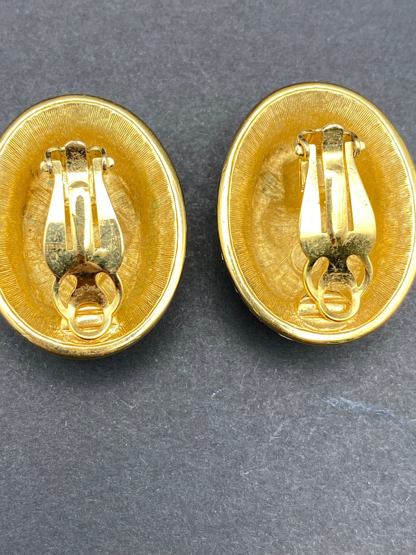Huge Runway Designer Clip Earrings