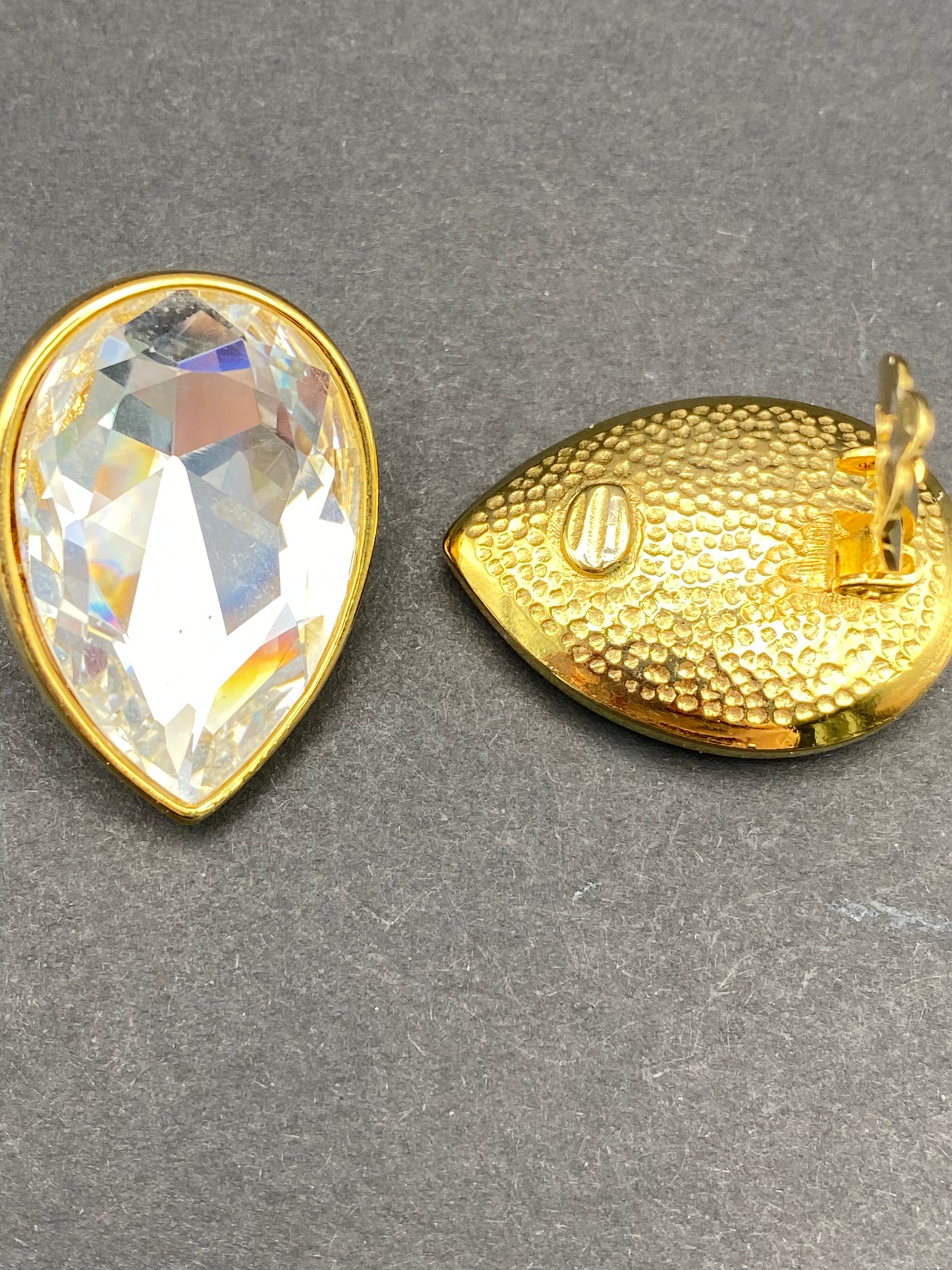 Superb Quality Diamanté Crystal Clip Earrings