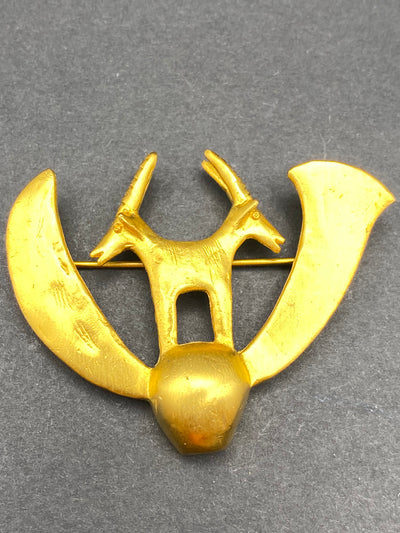 1990s Museum Copy of an Ancient Egyptian Brooch