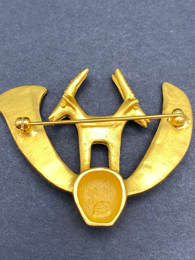 1990s Museum Copy of an Ancient Egyptian Brooch