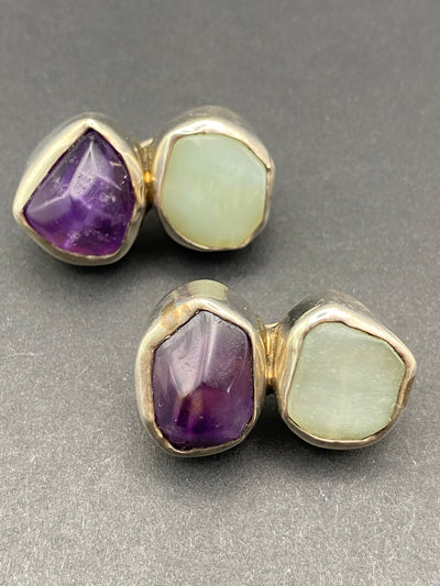 Superb Designer Handmade Silver & Gem Set