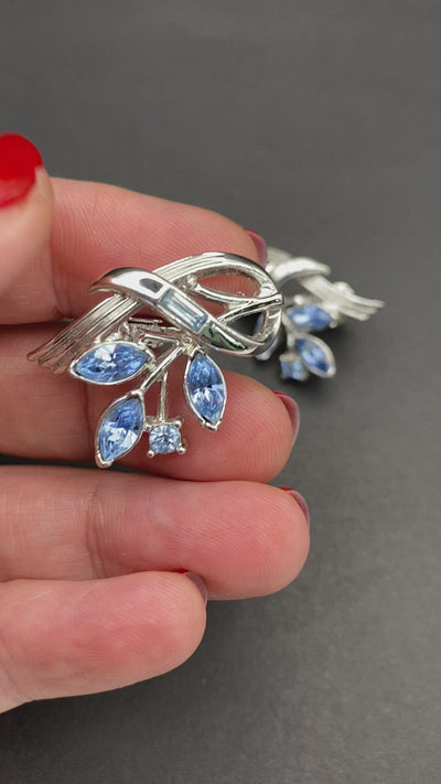 Classic 1950s Clip Earrings by Jewelcraft